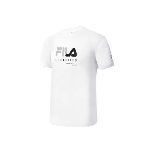 FILA Latte Girl 3,0 Нефритовый Белый Мужская T-Рубашка