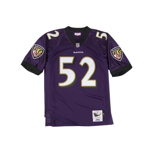 MITCHELL NESS T-Shirt Мужской Темно-фиолетовый