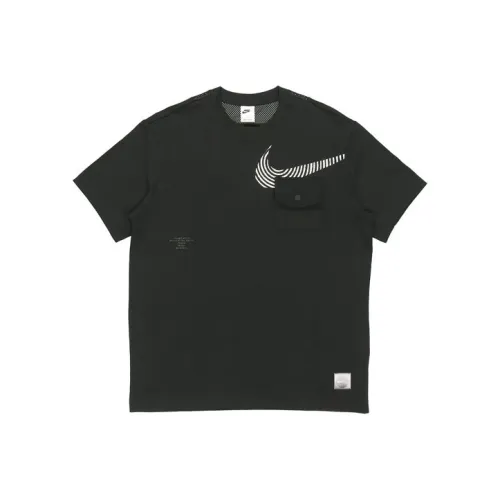 Nike Мужские черные футболки