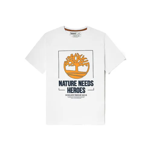 Timberland Белая Мужская T-рубашка