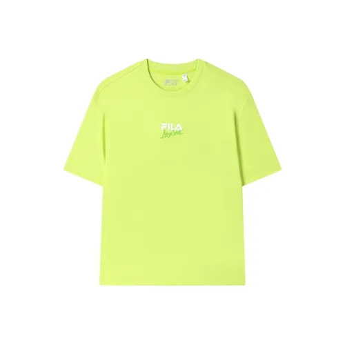 FILA Подсолнечно-желтая унисекс футболка