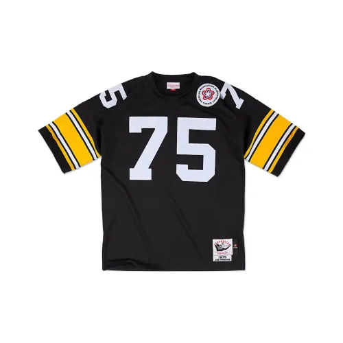 MITCHELL NESS SS23 T-Shirt Мужской Черный