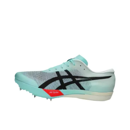 Asics METASPEED LD 2 Дышащий и Легкий Низкий Топ Беговые Кроссовки Мужские Синие и Зеленые