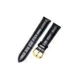 Импортная телячья кожа ★ Черная нить - Золотая пряжка