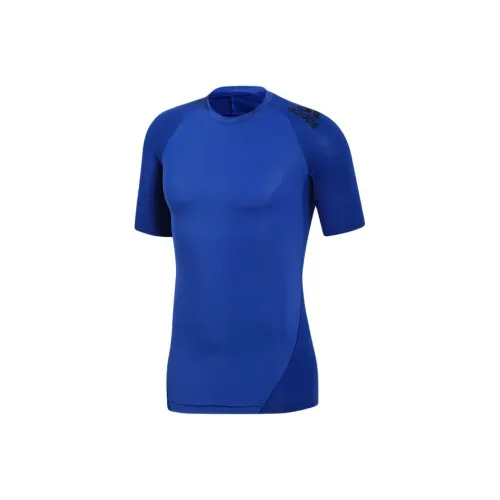 Adidas Blue Men's T-Shirts Adidas Синий Мужской Т-Ширт