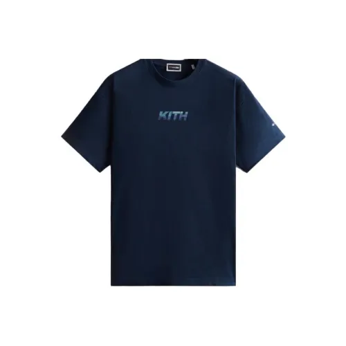 KITH Collaboration Темно-синие Мужские T-рубашки