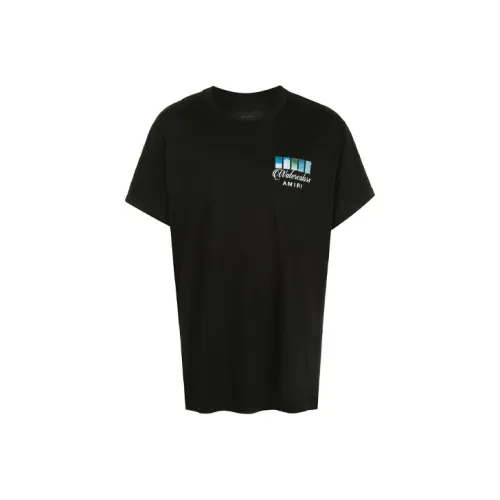 AMIRI Мужские черные футболки