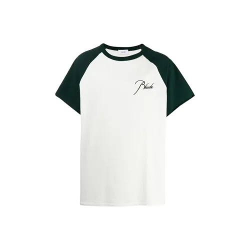 RHUDE Белая Мужская T-Рубашка