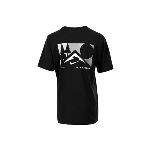 Nike Мужские черные футболки