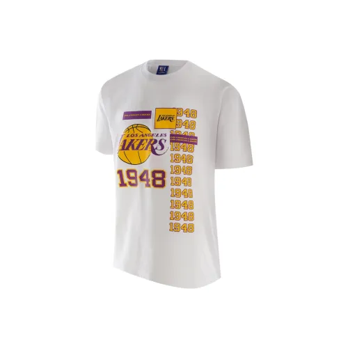 NBA Los Angeles Lakers T-Shirt Унисекс Белый