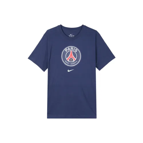 Nike Blue Men's T-Shirts Найк Синий Мужские Футболки