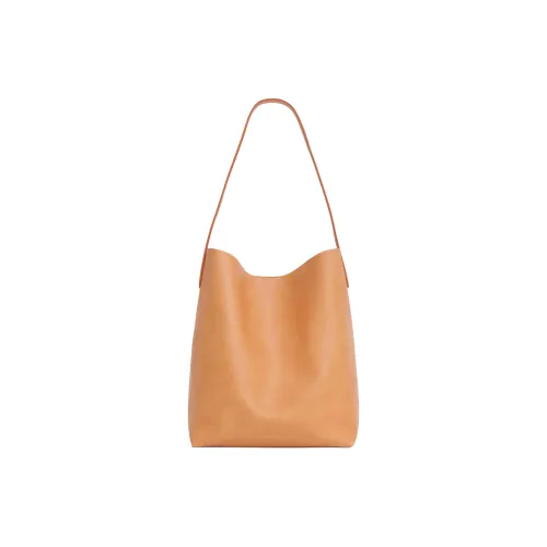 MANSUR GAVRIEL Lambskin Tote Bag Shopping Bag Shoulder Bag Women's Camel Brown