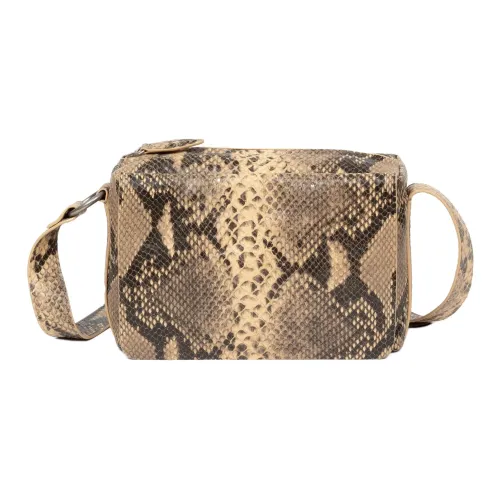 DRIES VAN NOTEN Сумка через плечо из кожи мужская бежевая