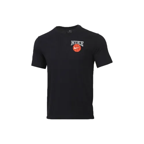 Nike Мужские черные футболки