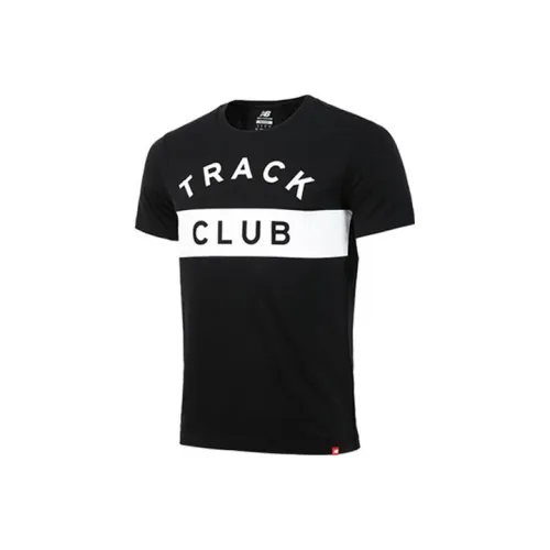 New Balance Track Club Sport T-Shirt Мужская Черная