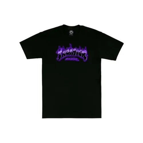 Thrasher Черные Мужские T-Рубашки