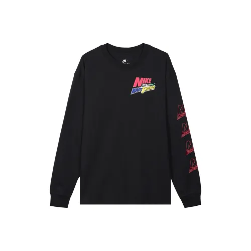 Nike Мужские черные футболки