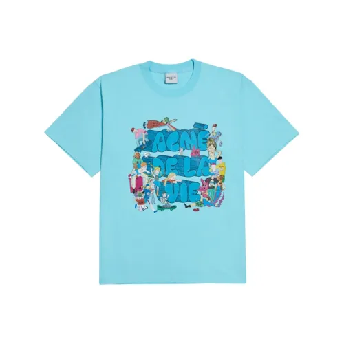 Acme De La Vie ADLV Прямой крой рукав длиной до локтя рубашка унисекс небесно-голубой