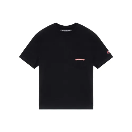 Chrome Hearts Черная Унисекс Футболка