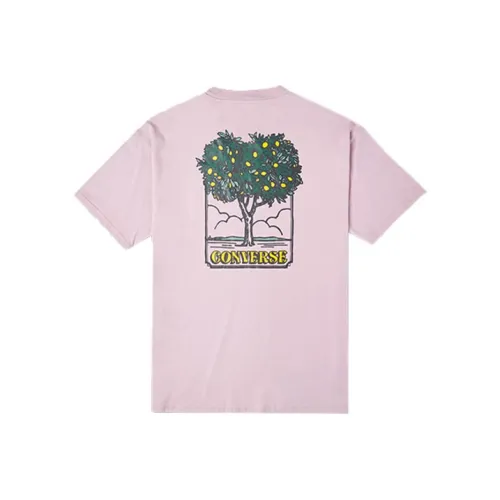 Конверс T Рубашка Мужская Розово-фиолетовая
