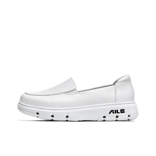 Лоферы Philharmonic Женские Белые