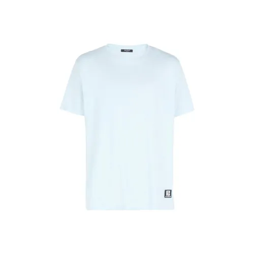 BALMAIN Мужские синие T-рубашки