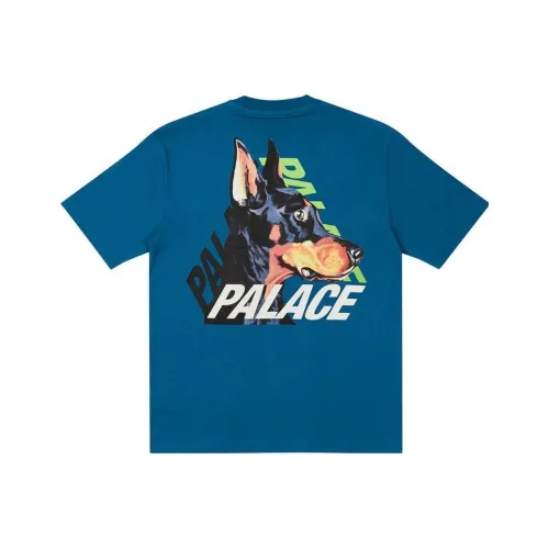 Дворцово-синяя унисекс футболка