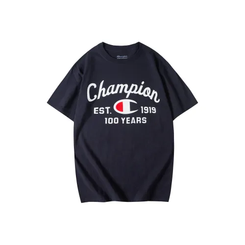 Champion T-Shirt US Version Unisex Dark Blue