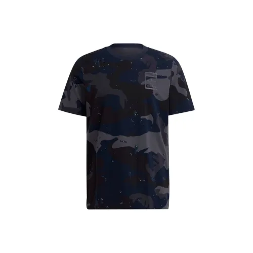 Adidas Originals Темно-синие Мужские T-рубашки