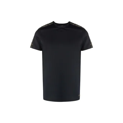 VERSACE Мужские черные T-рубашки