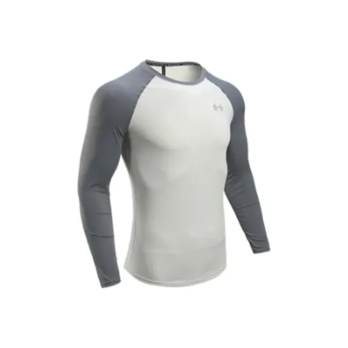 Muscle Dog T-Shirt Мужской Серый Белый