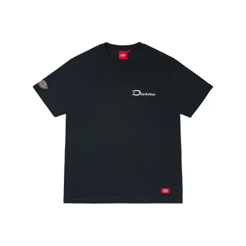 Dickies Тяжелая футболка унисекс черного цвета