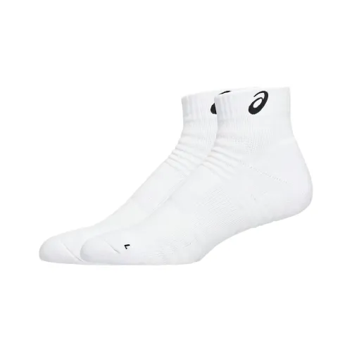 Asics Bright White X PERFORMANCE BLACK 2 Pack Men's Socks