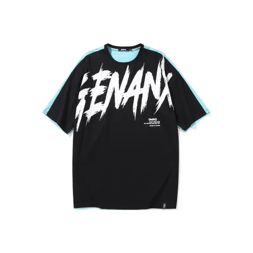 GENANX Прямой крой длина рукава (размер в длину) рубашка с рукавами унисекс