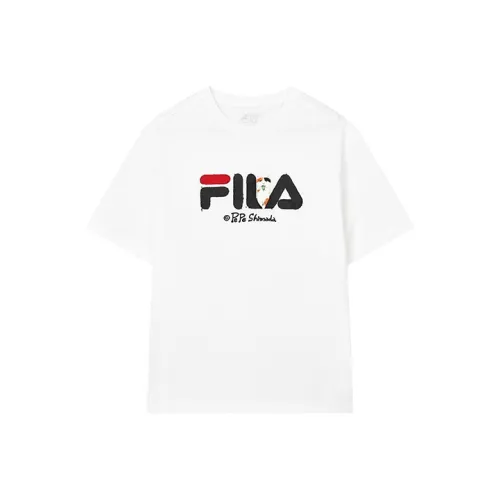FILA Стандартный Белый Мужской T-Рубашки