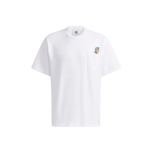 Adidas Originals SS23 T-Shirt Мужской Белый