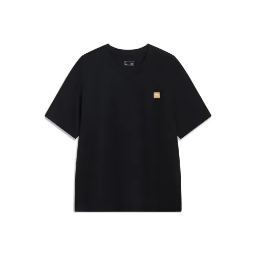 LINING Sports Fashion Collection Футболка Унисекс Черная