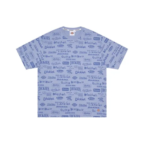 Dickies SS22 T-Shirt Унисекс Серый Синий