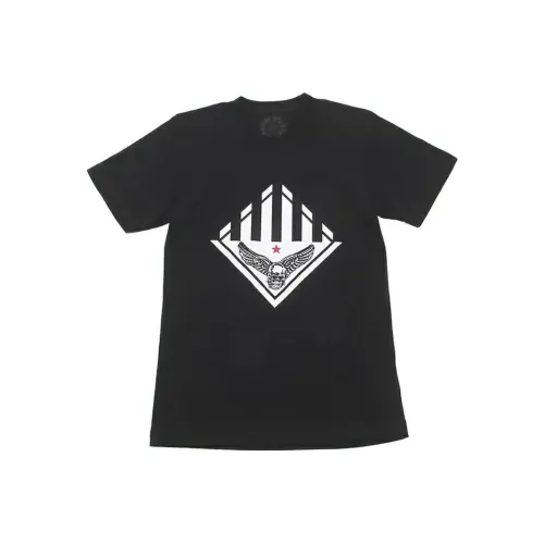 Chrome Hearts Черный Унисекс T-рубашки