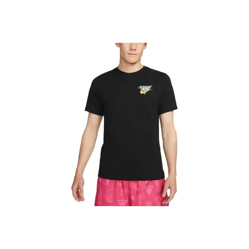 Nike Мужские черные футболки