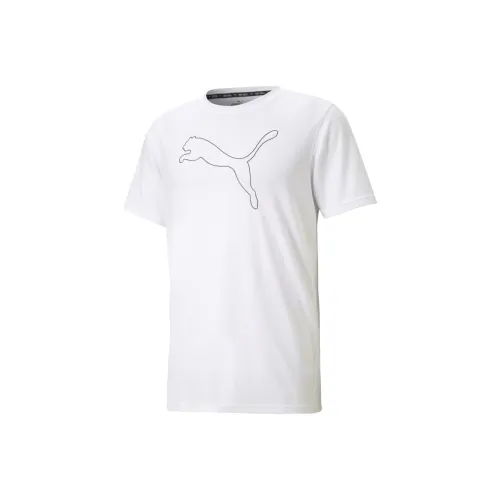 PUMA Белая Мужская Футболка