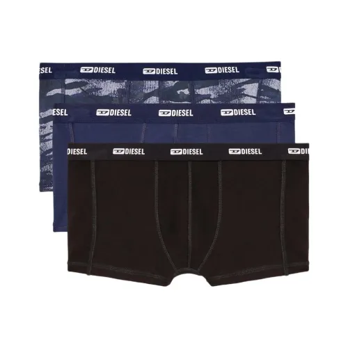 DIESEL 3 упаковки черный + синий + многоцветный мужские боксер-шорты