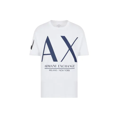 ARMANI EXCHANGE Белая Мужская Футболка