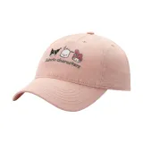 Светло-розовая бейсболка