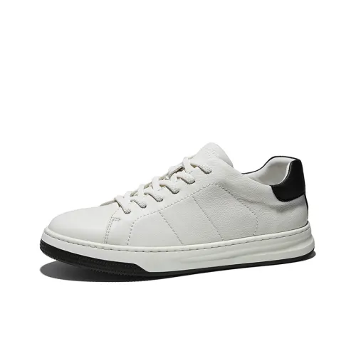 Hautton Low Топ Скейтборд Кроссовки Мужские Белый Черный