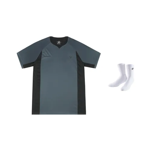 VEIDOORN Реглан рукав T-рубашка Мужская