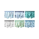 6 пар [Океанский синий + Синий Китово-синий + Лиса Зеленый + Кленовый Зеленый + Белый Морской конек + Лист Синий]