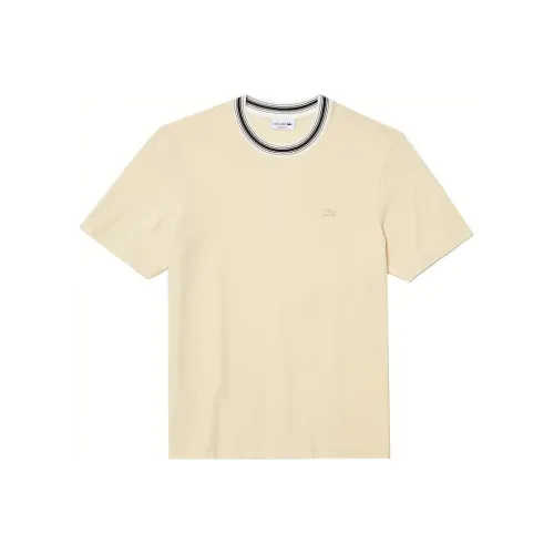 LACOSTE Рукав с оборванным плечом T-рубашка Мужская Хаки