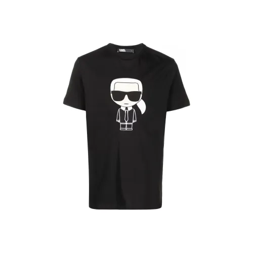 KARL LAGERFELD / Karl Lagerfeld Jeans Черные Мужские T-Рубашки