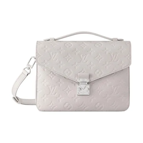 LOUIS VUITTON Pochette Metis Коровья кожа Курьерская сумка Сумка Сумка через плечо Сумка через плечо Женская Туманно-серый